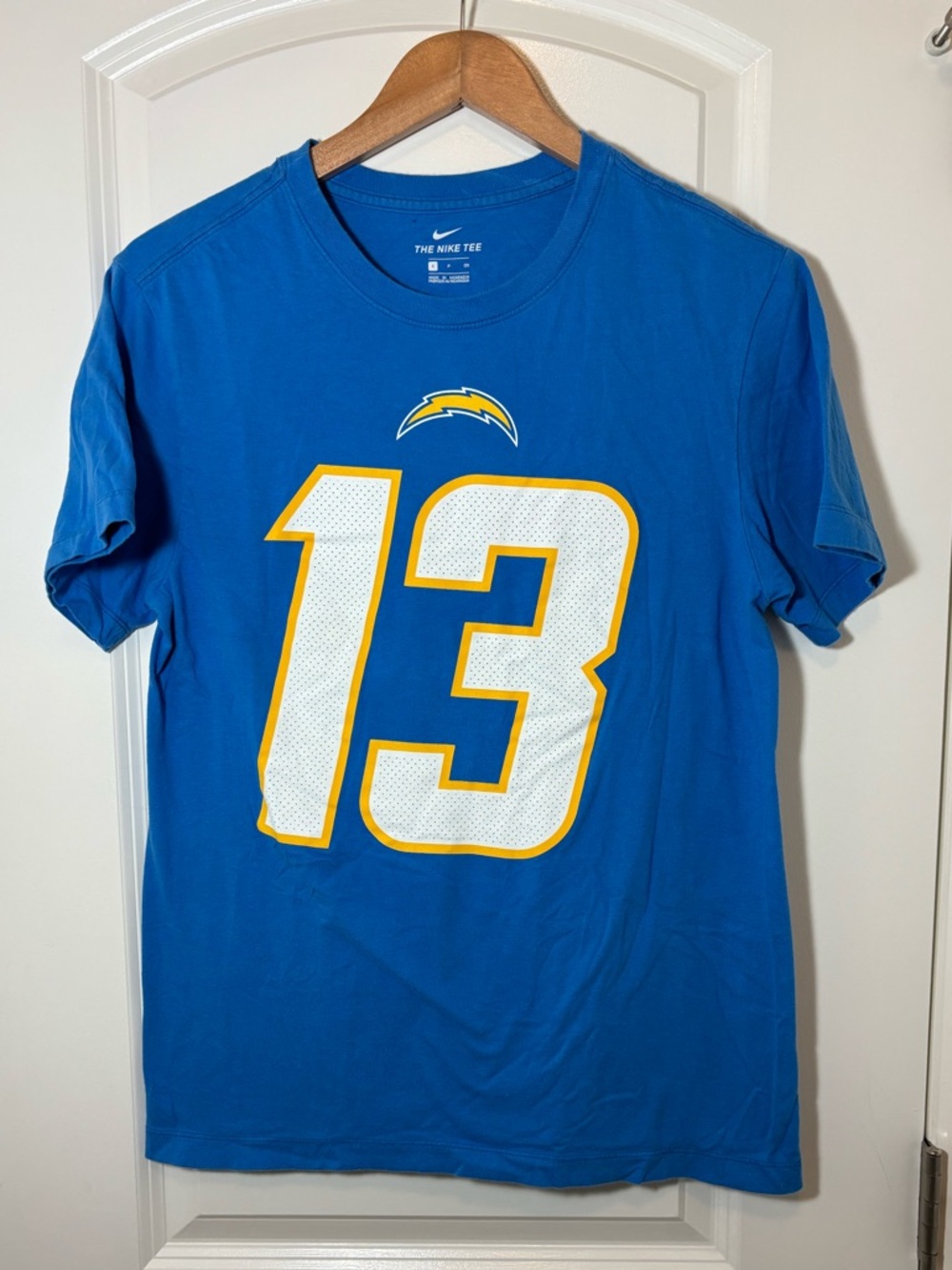 Nike Men’s Blue Chargers #13 Logo Tee